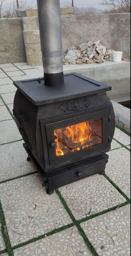 بخاری هیزمی چدنی مدل پارسا